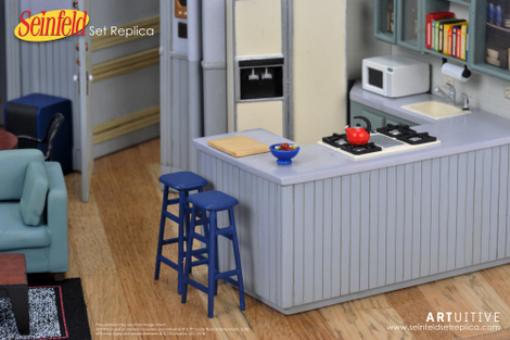 Illustration for article titled For $400 You Can Own a Flawlessly Detailed Tiny Replica of Seinfeld's Apartment